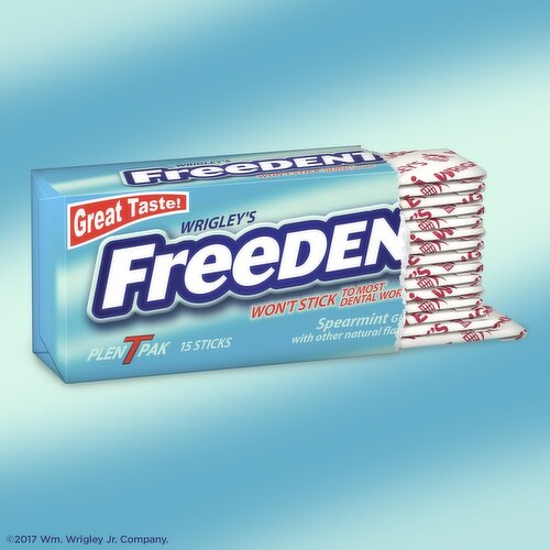 Freedent Spearmint Gum
